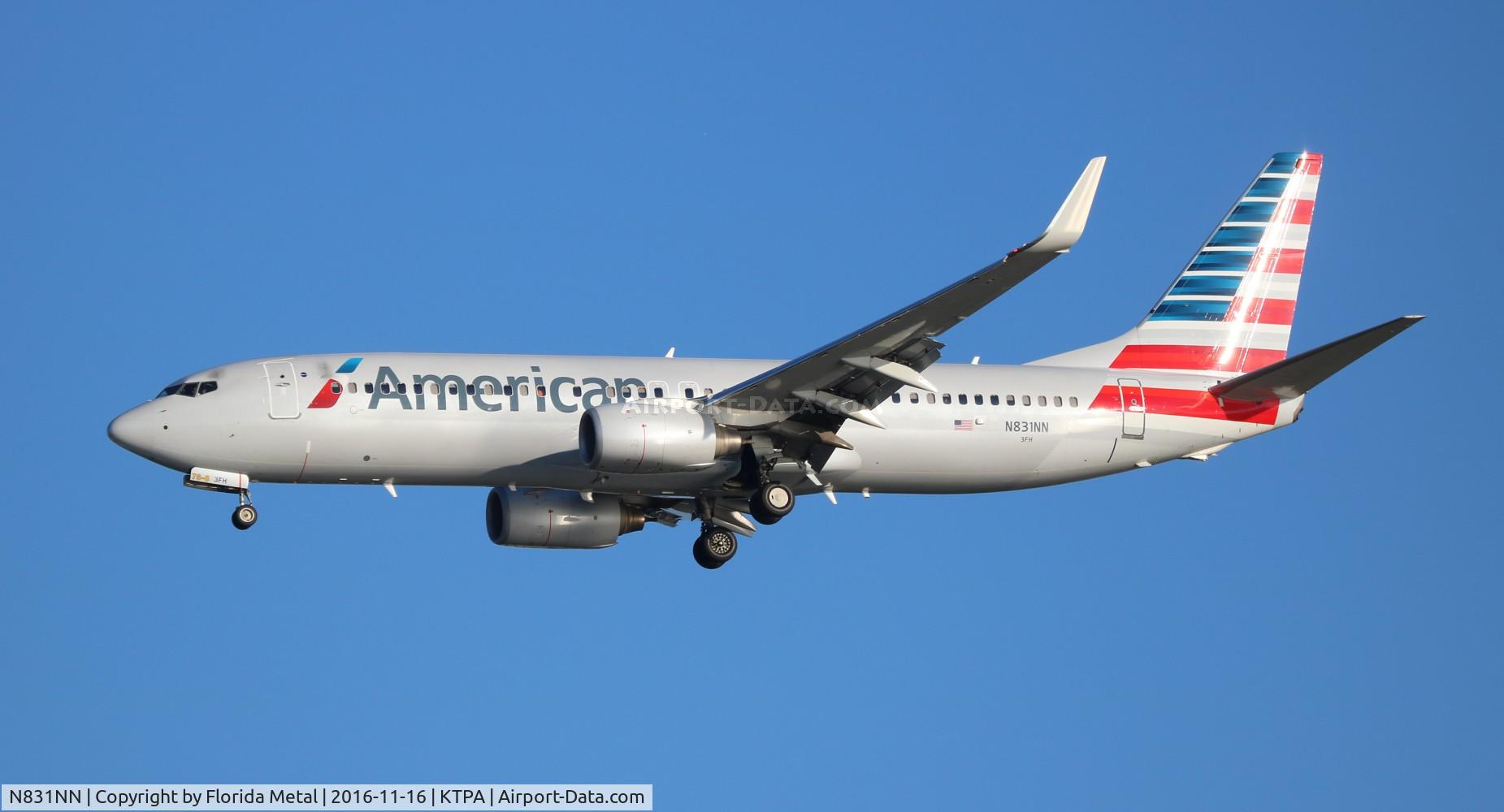 N831NN, 2010 Boeing 737-823 C/N 33211, American 737-823