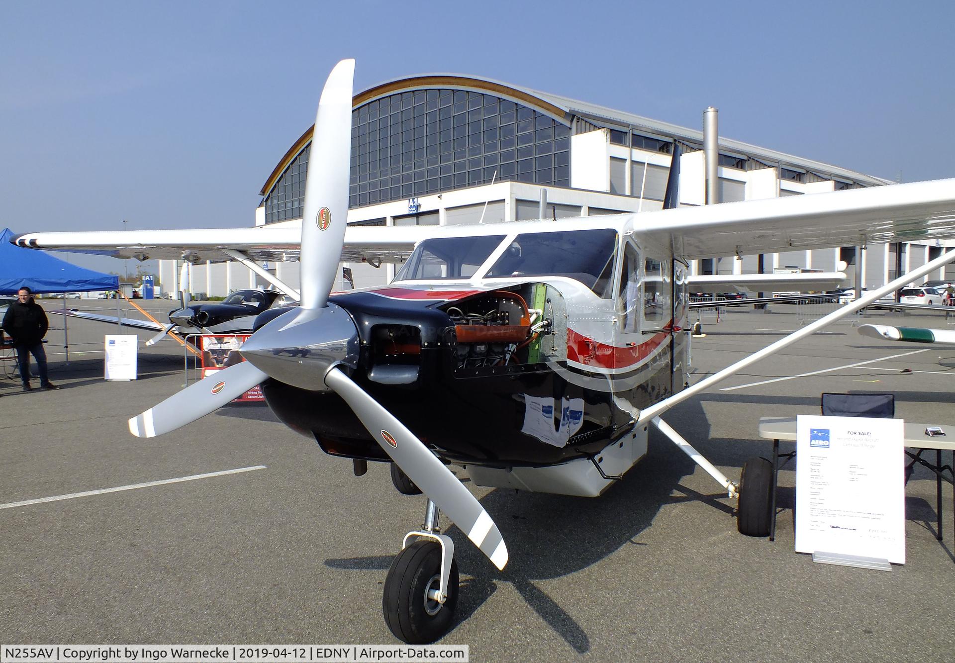 N255AV, 2015 GippsAero GA-8-TC320 Airvan C/N GA8-TC-320-15-215, GippsAero GA-8-TC320 Airvan at the AERO 2019, Friedrichshafen