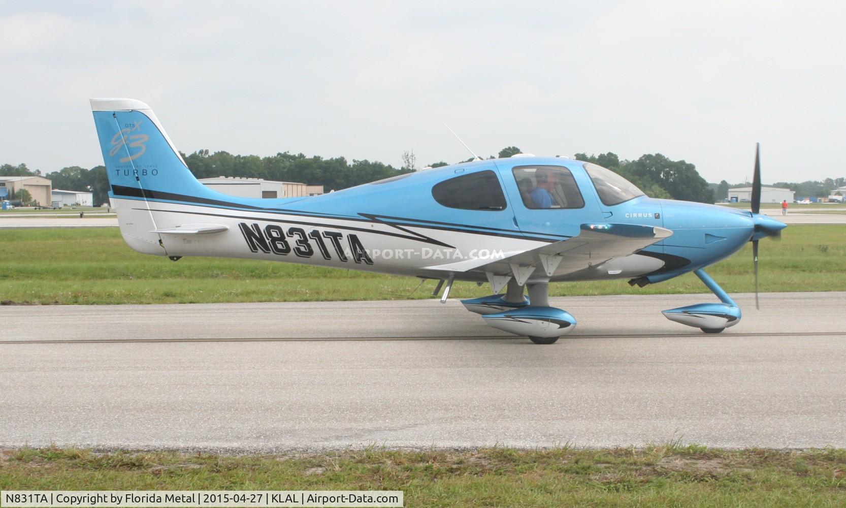 N831TA, 2008 Cirrus SR22 C/N 3150, Cirrus SR22