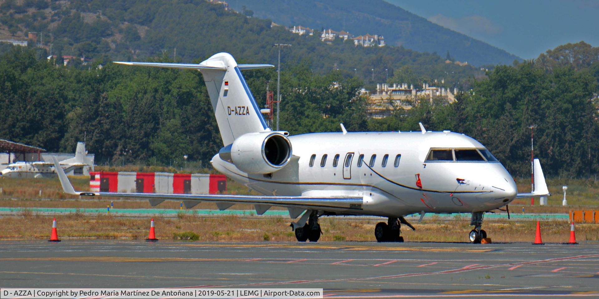 D - AZZA, 2014 Bombardier CL-600-2B16 Challen.605 C/N 5968, Aeropuerto de Málaga - Spain