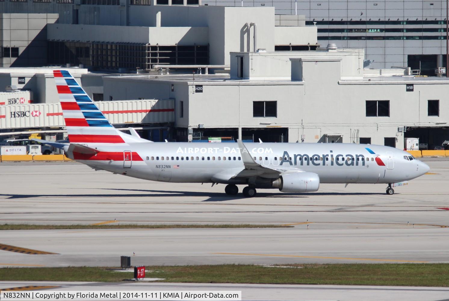 N832NN, 2010 Boeing 737-823 C/N 33521, American 737-823