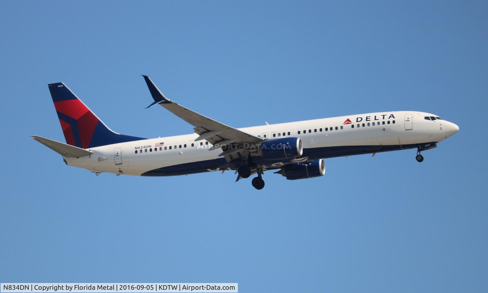N834DN, 2015 Boeing 737-932/ER C/N 31946, Delta 737-932