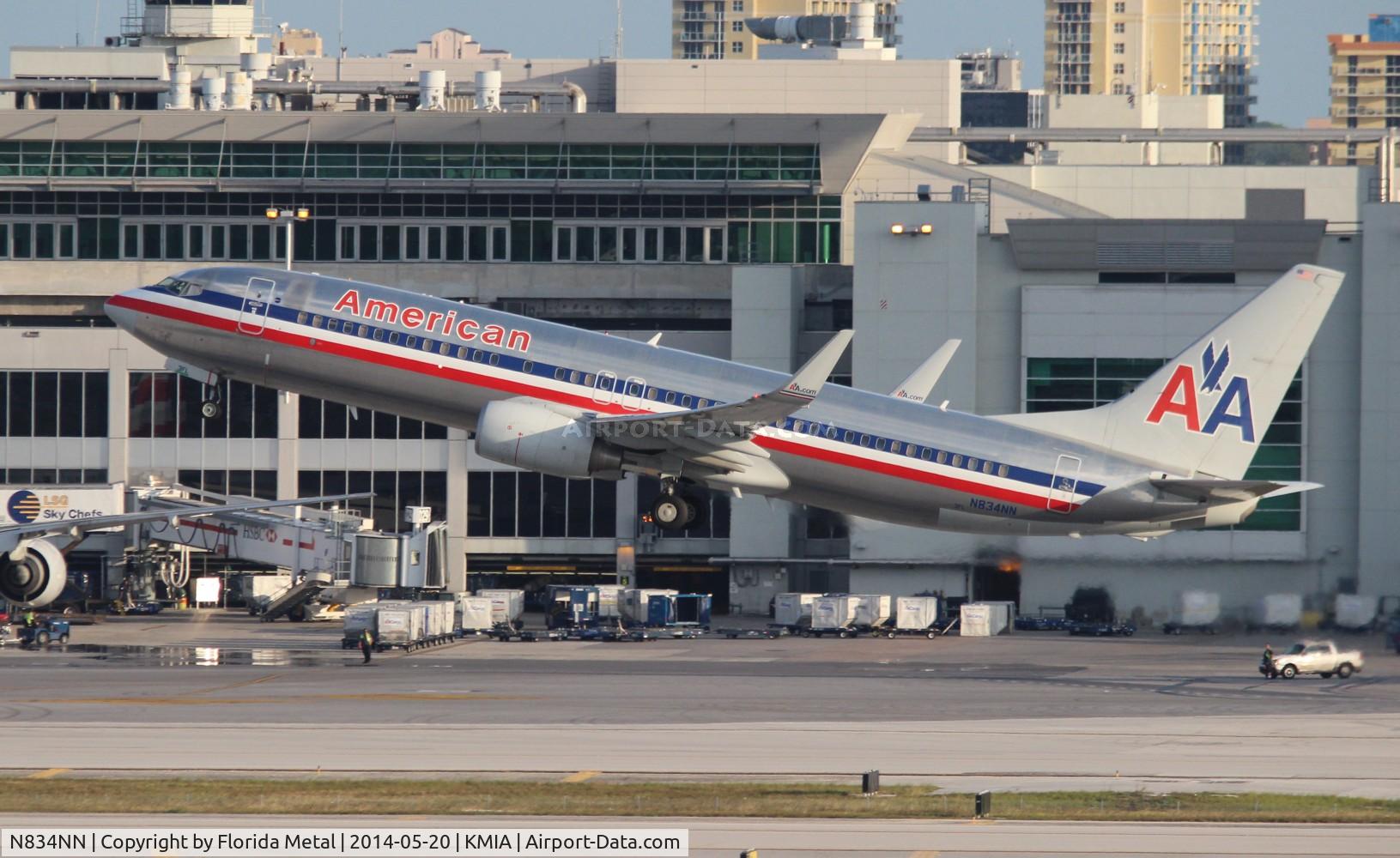 N834NN, 2010 Boeing 737-823 C/N 29576, American