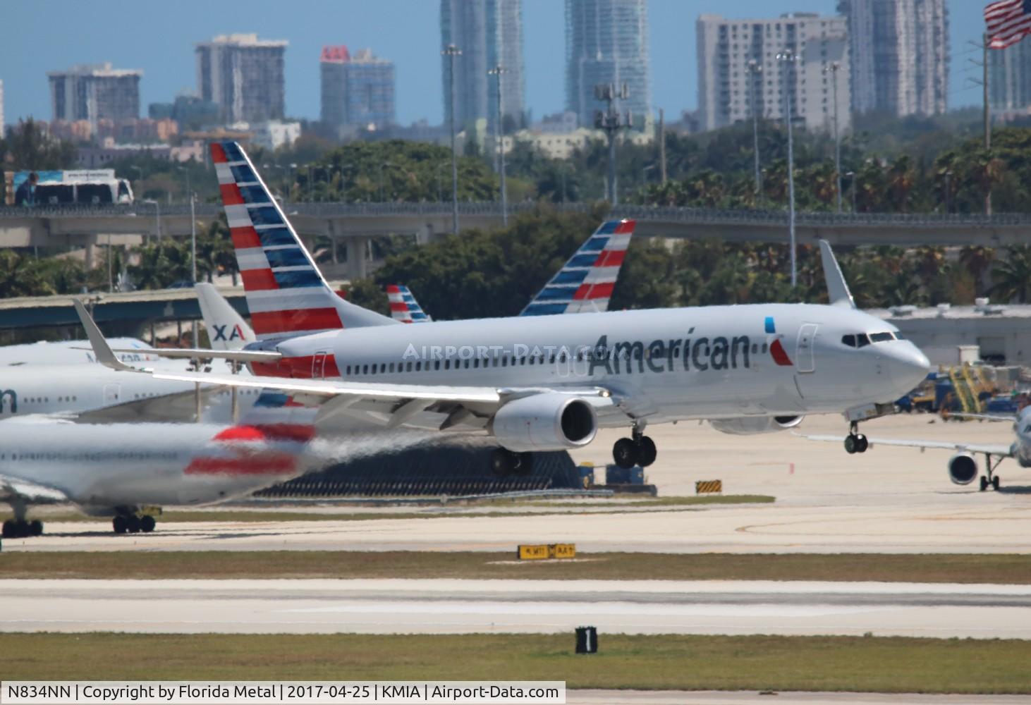 N834NN, 2010 Boeing 737-823 C/N 29576, American 737-823