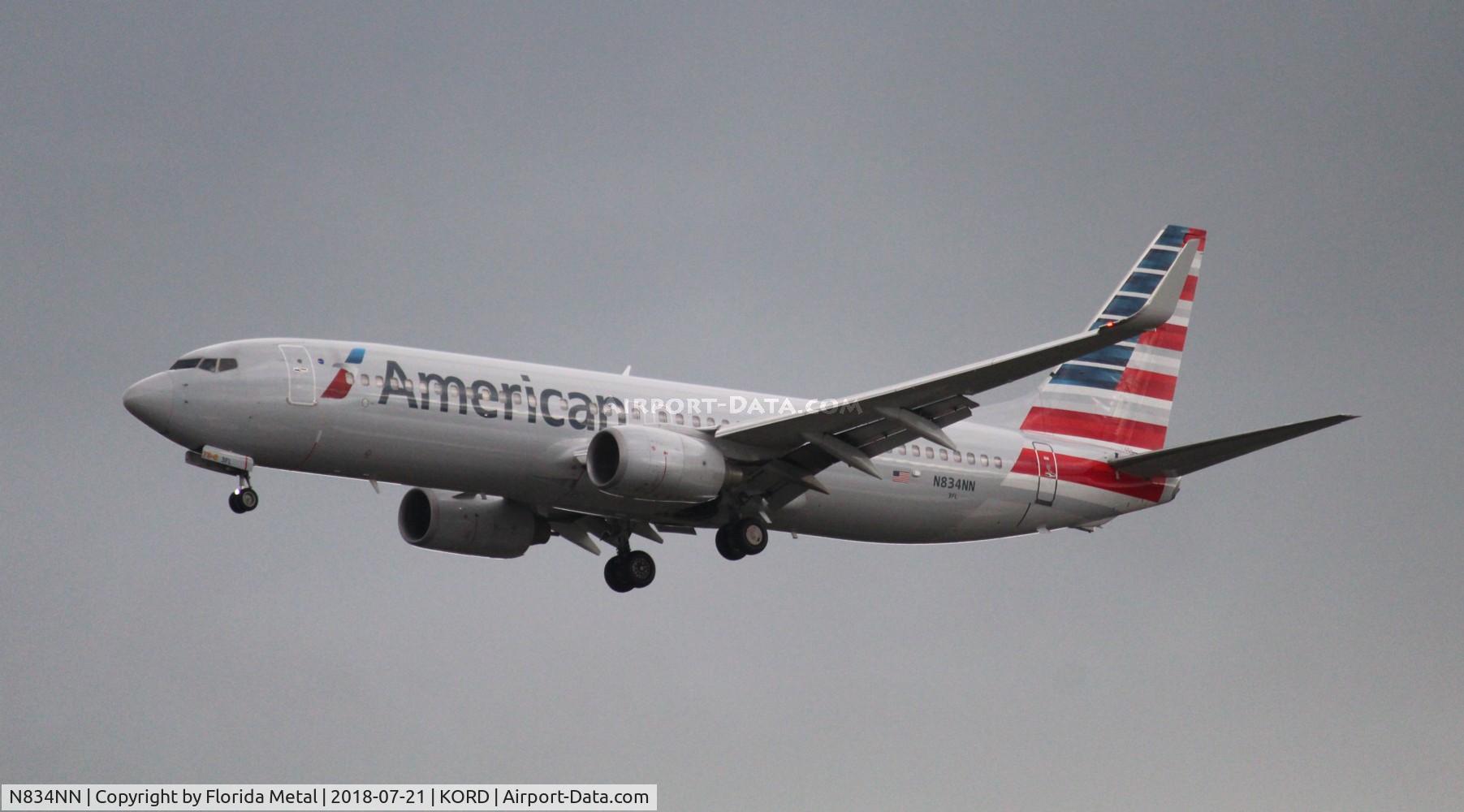 N834NN, 2010 Boeing 737-823 C/N 29576, American 737-823