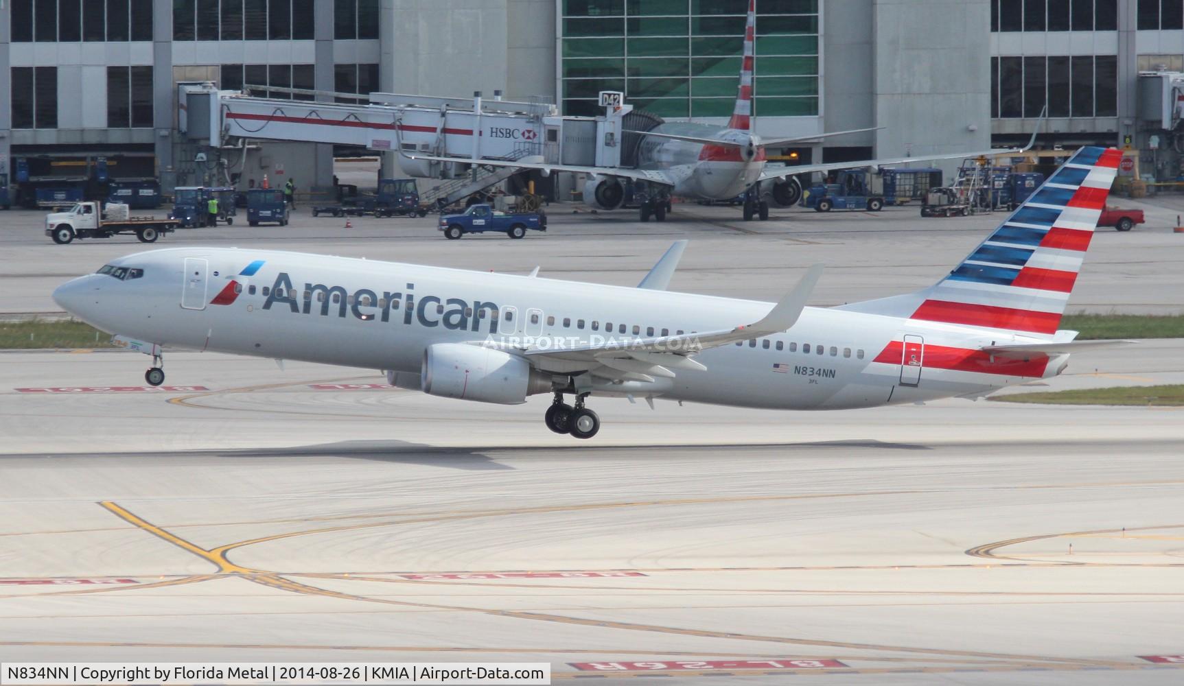 N834NN, 2010 Boeing 737-823 C/N 29576, American 737-823