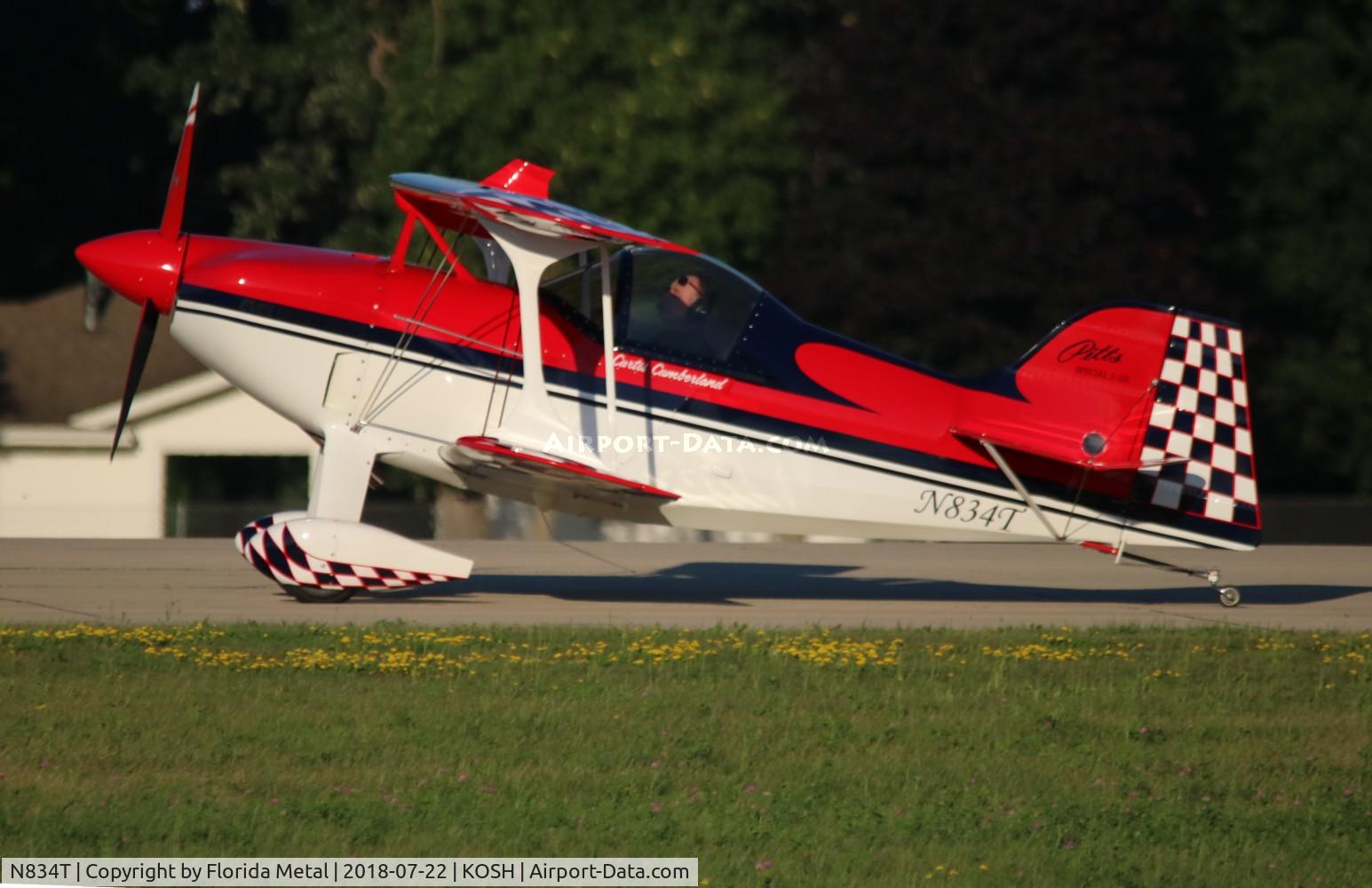N834T, 2016 Pitts S-1S Special Special C/N 003, Pitts S-1S