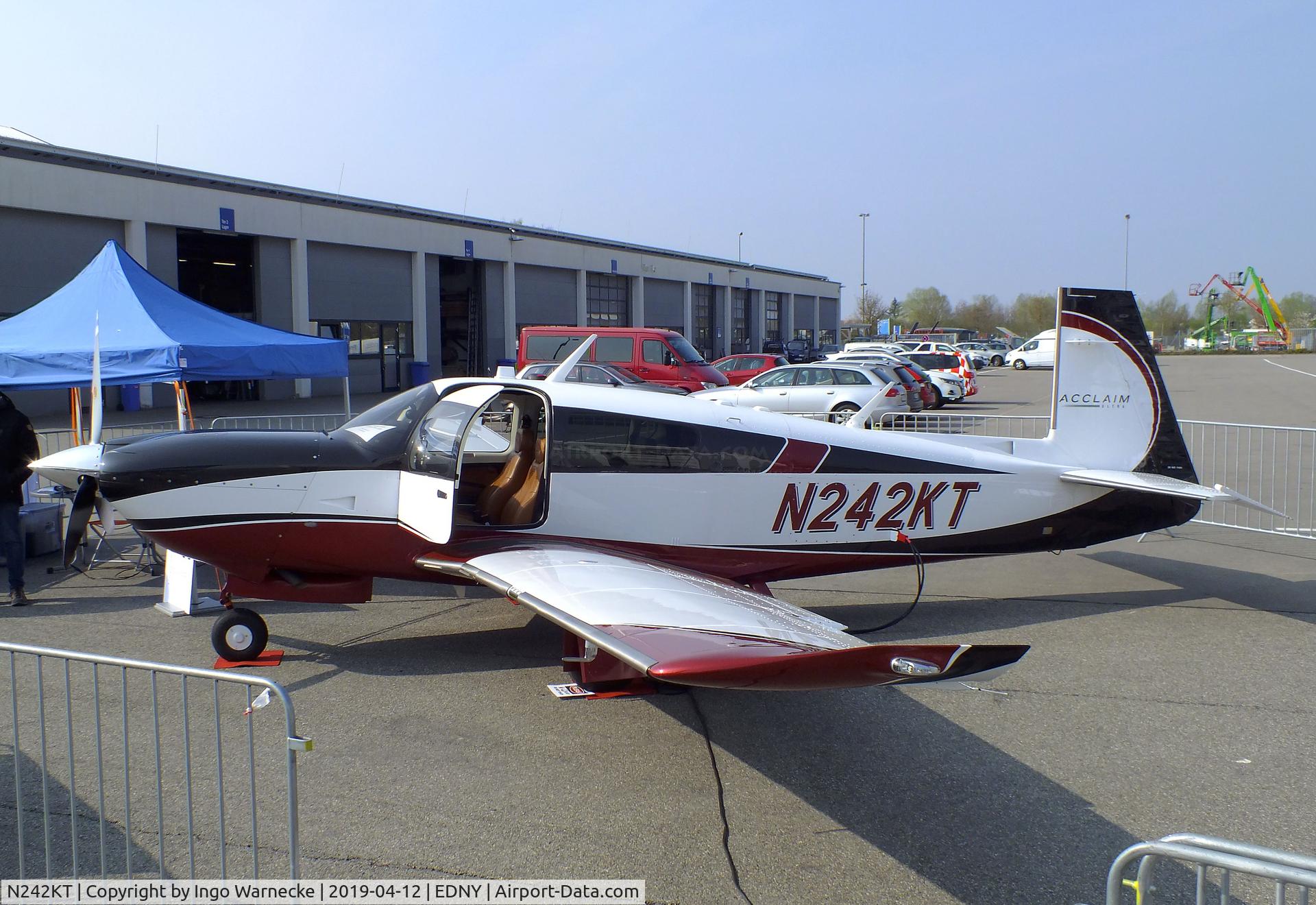 N242KT, 2018 Mooney M20V C/N 33-0006, Mooney M20V Acclaim Ultra at the AERO 2019, Friedrichshafen