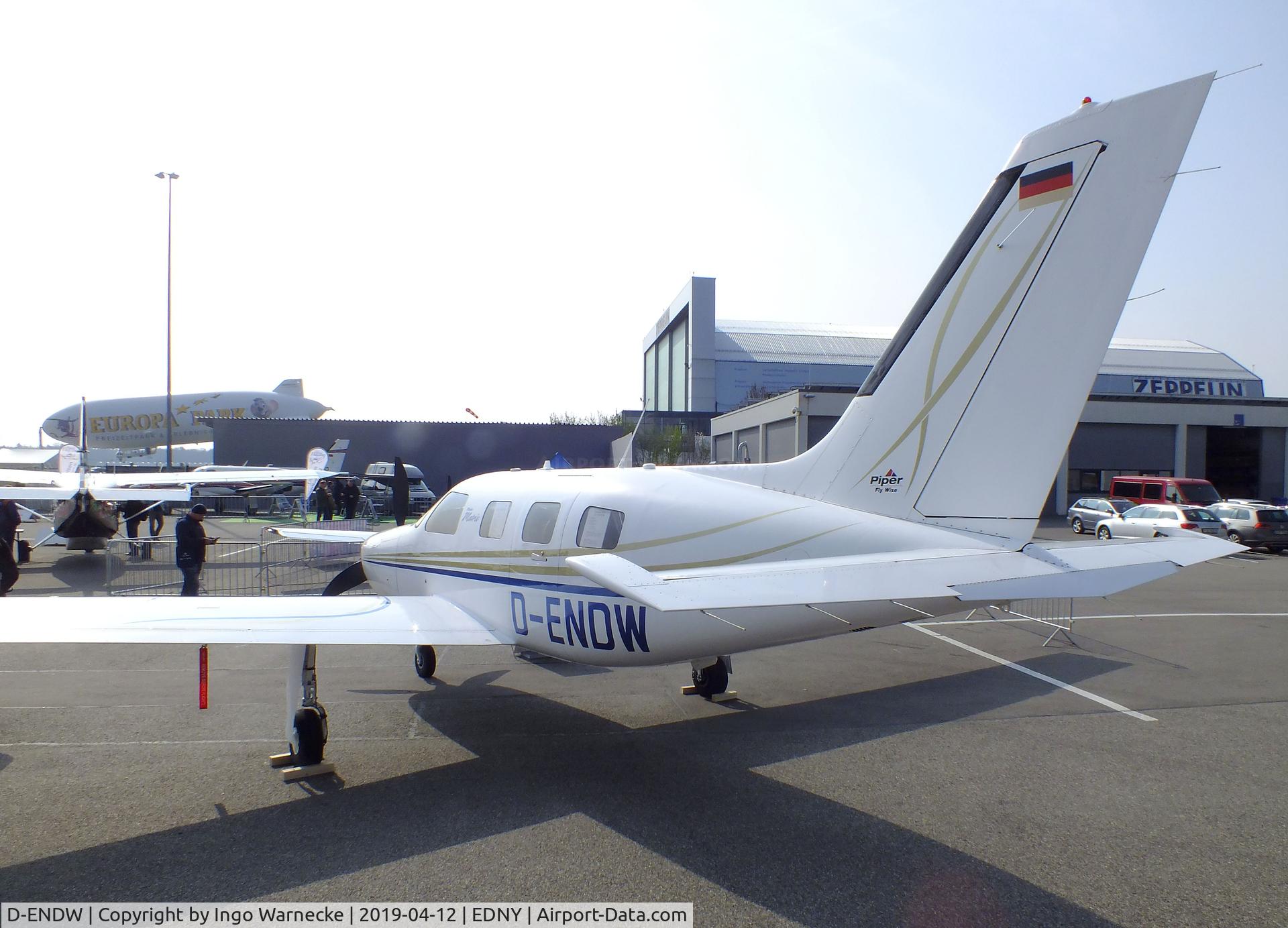 D-ENDW, Piper PA-46R-350T Malibu Matrix C/N 4692125, Piper PA-46R-350T Malibu Matrix at the AERO 2019, Friedrichshafen