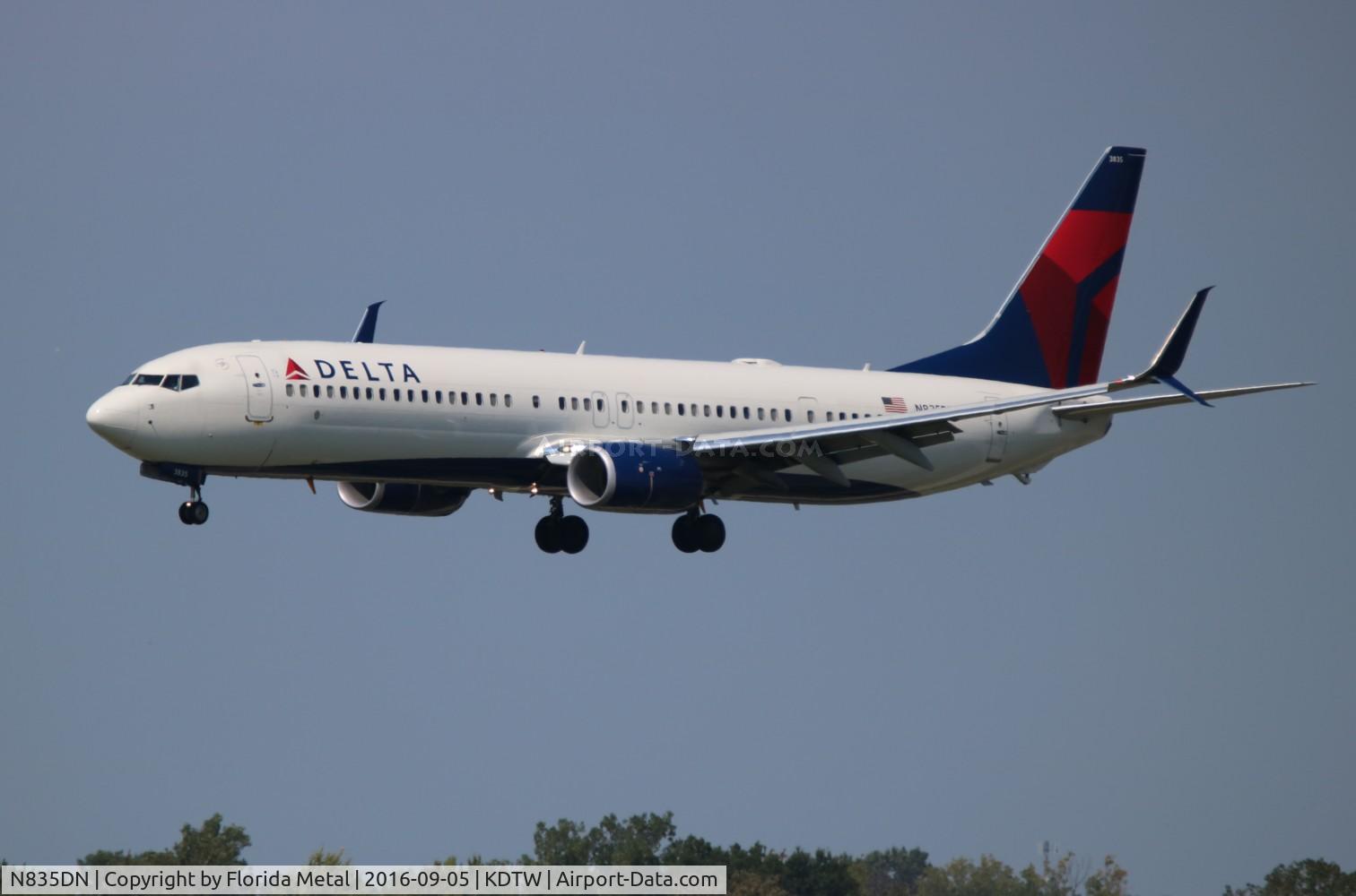 N835DN, 2015 Boeing 737-932/ER C/N 31945, Delta 737-932