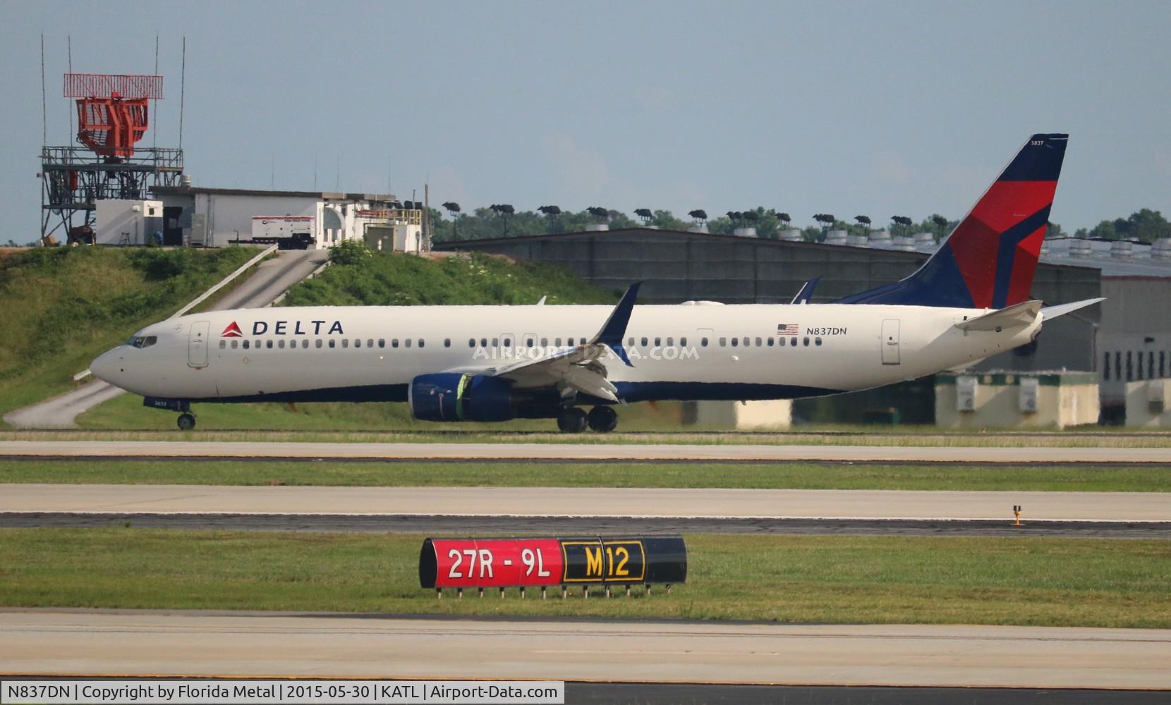 N837DN, 2015 Boeing 737-932/ER C/N 31948, Delta 737-932