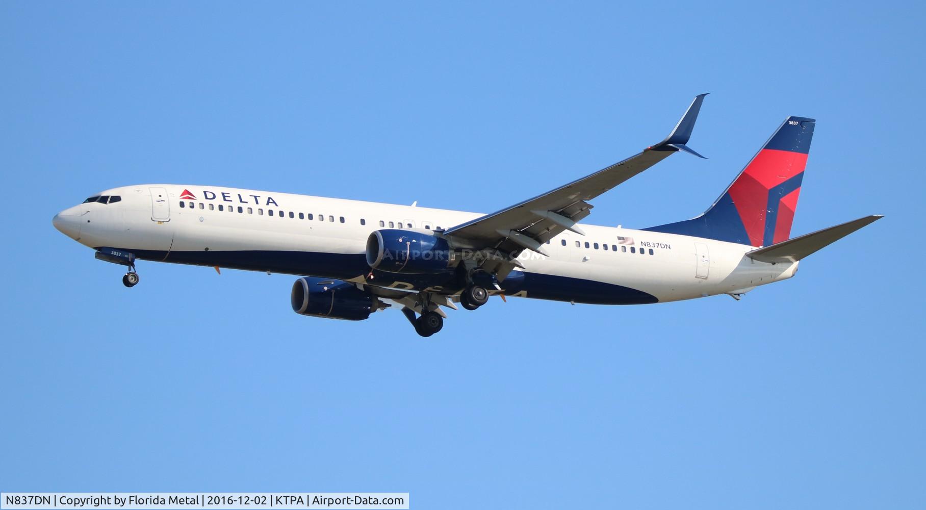 N837DN, 2015 Boeing 737-932/ER C/N 31948, Delta 737-932