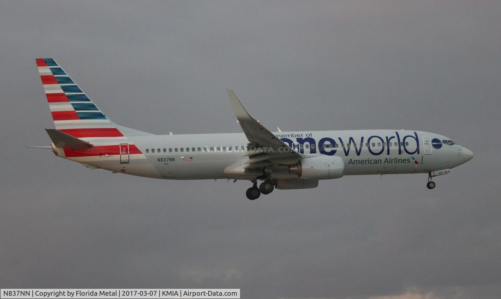 N837NN, 2010 Boeing 737-823 C/N 30908, American