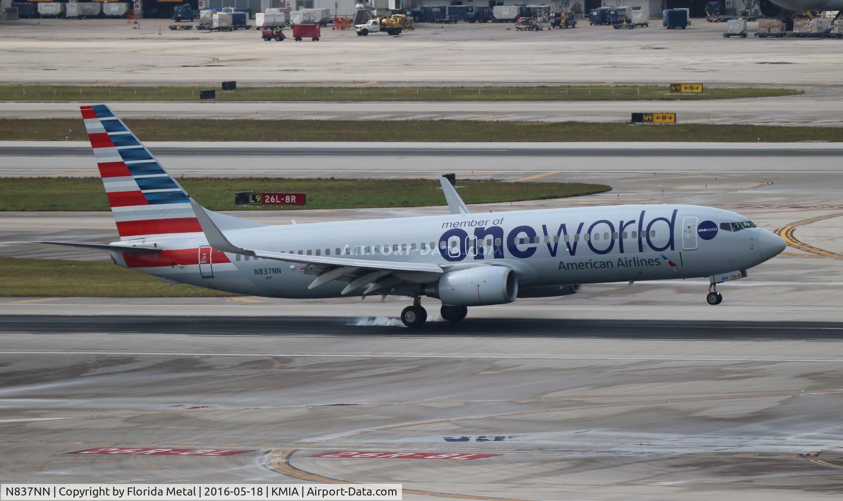 N837NN, 2010 Boeing 737-823 C/N 30908, American