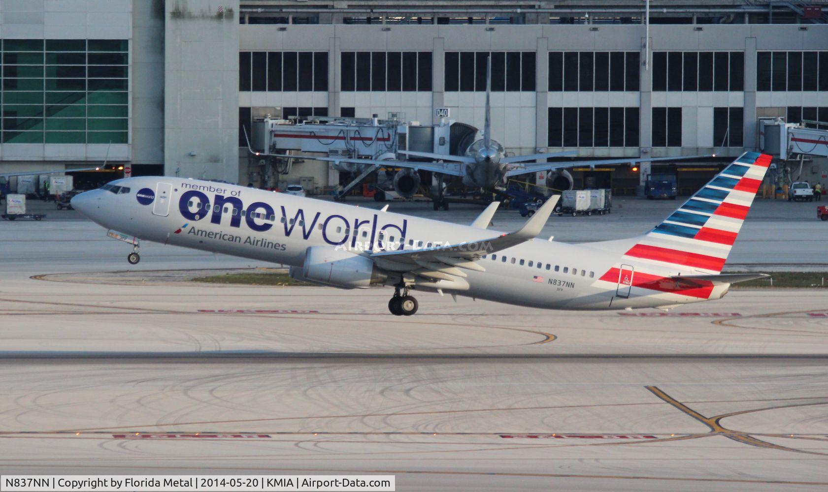 N837NN, 2010 Boeing 737-823 C/N 30908, American