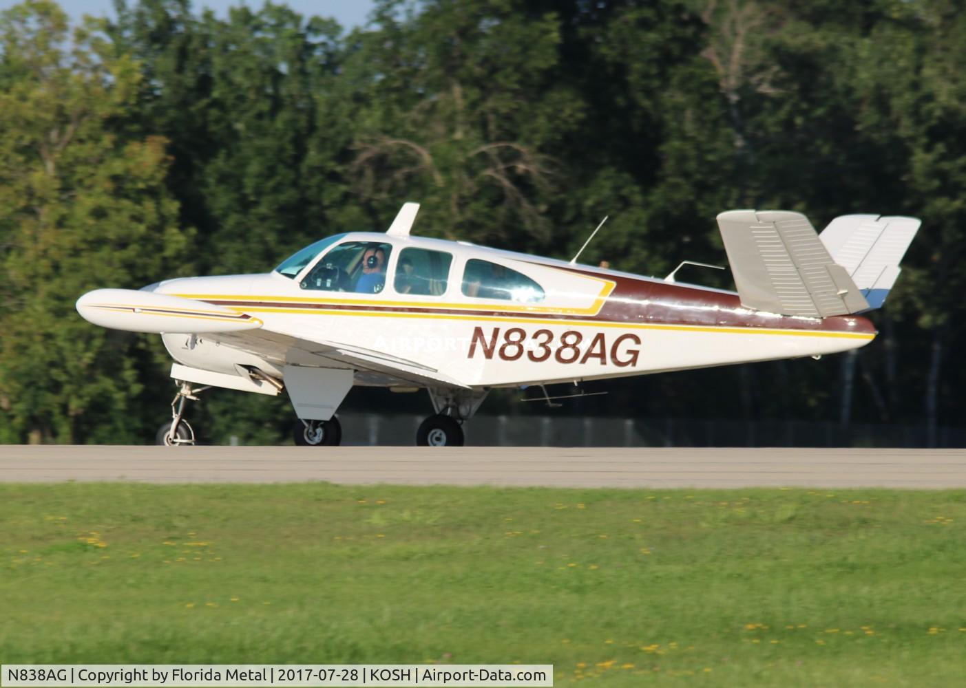 N838AG, 1961 Beech N35 Bonanza C/N D-6727, Bonanza 35