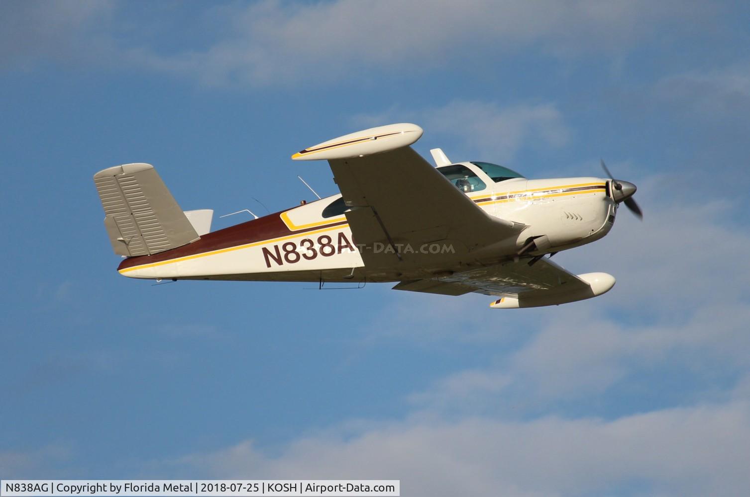 N838AG, 1961 Beech N35 Bonanza C/N D-6727, Bonanza 35