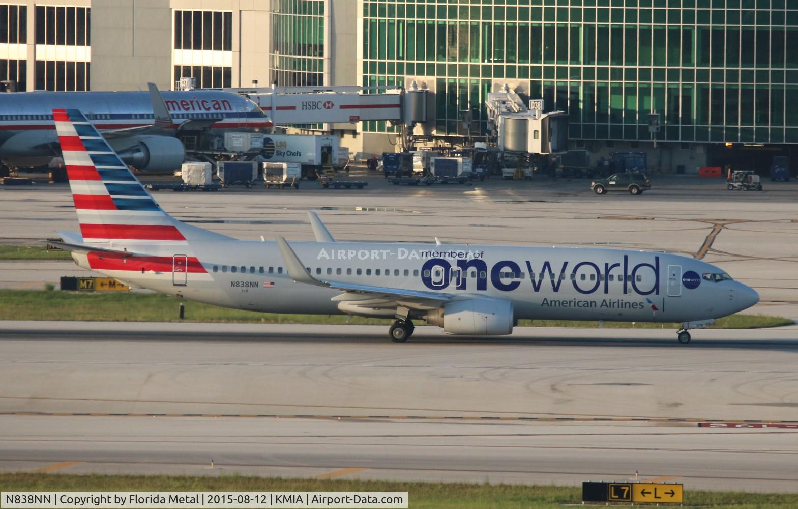 N838NN, 2010 Boeing 737-823 C/N 31097, American 737-823