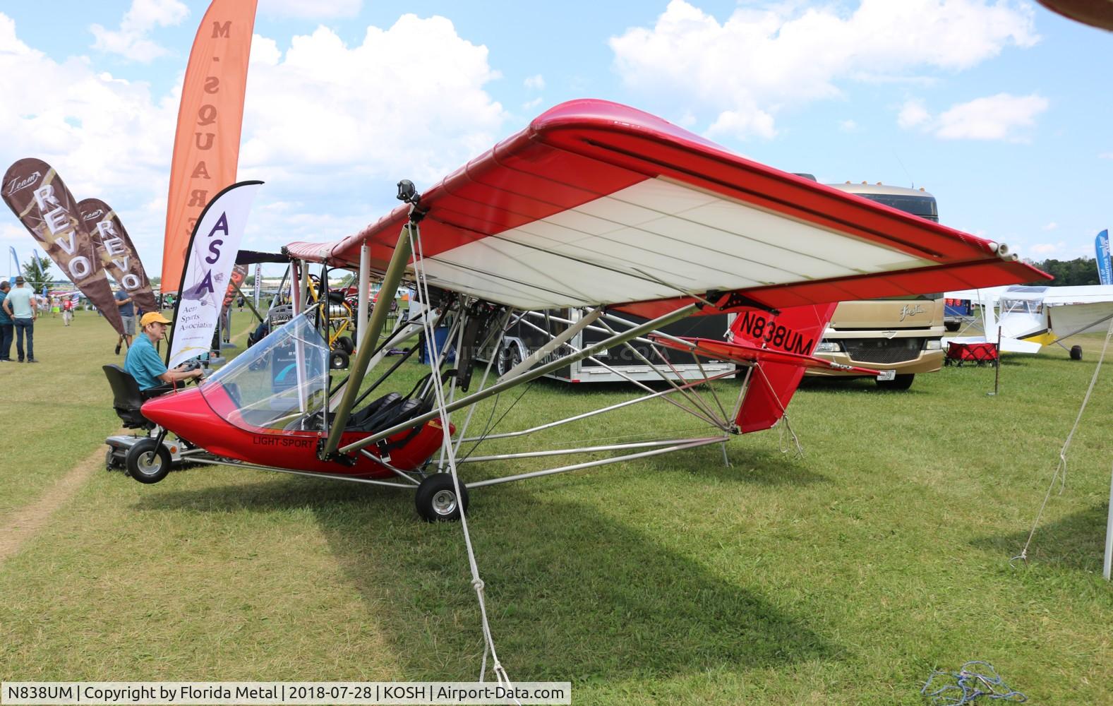 N838UM, 2018 M-SQUARED AIRCRAFT INC BREESE 2 C/N 01-2018-0806, Breese 2
