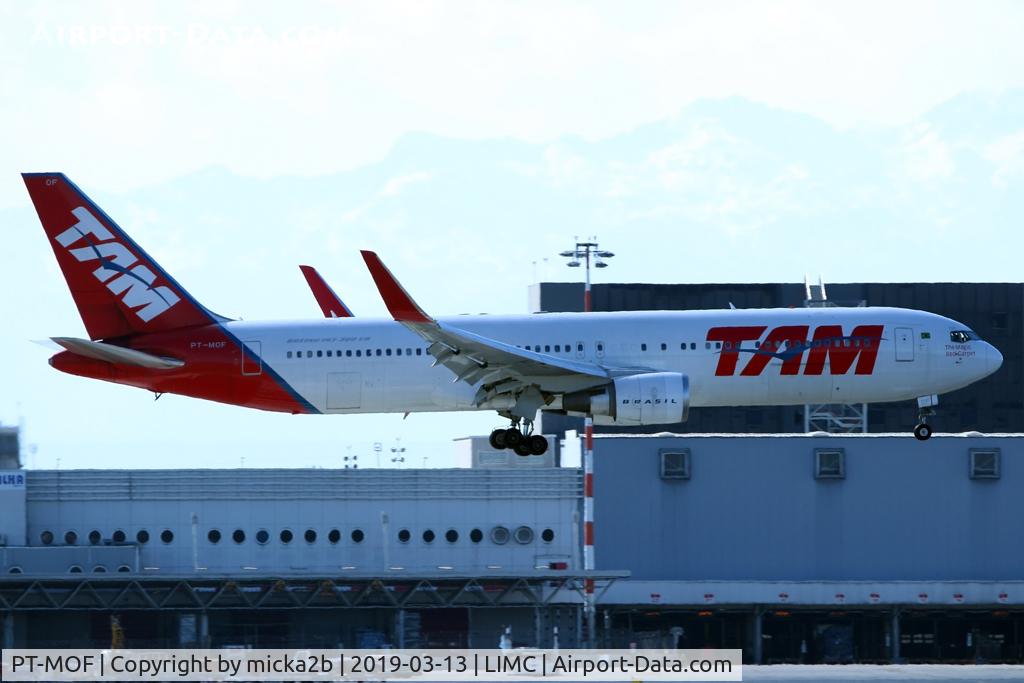 PT-MOF, 2013 Boeing 767-316/ER C/N 41997, Landing