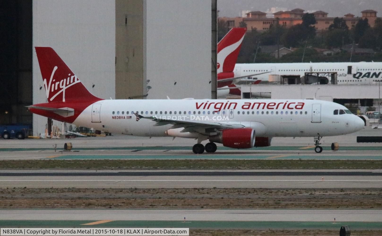 N838VA, 2010 Airbus A320-214 C/N 4559, Virgin America