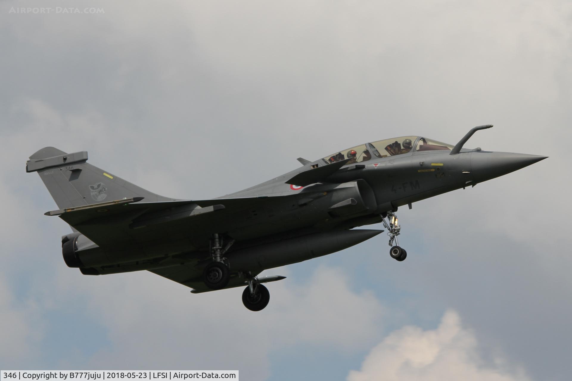 346, Dassault Rafale B C/N 346, at Saint-Dizier