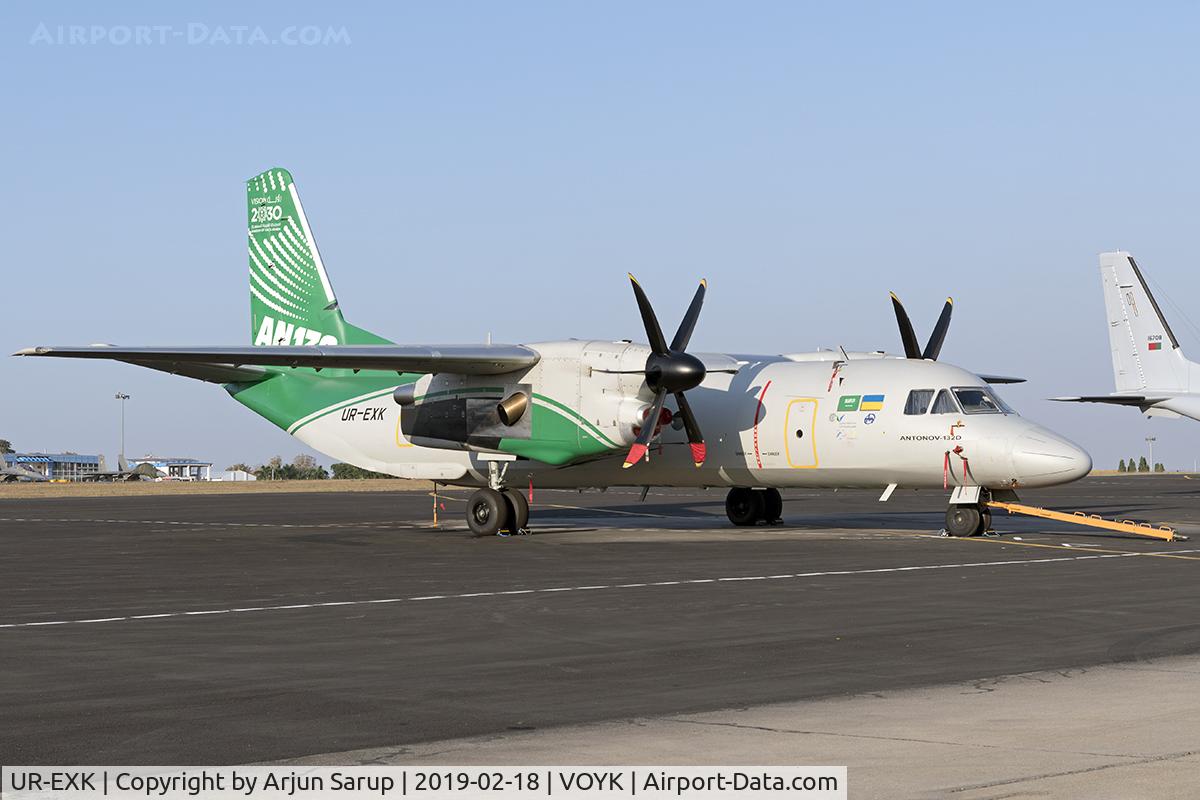 UR-EXK, Antonov An-132D C/N 001, On the flight line at Aero India 2019.
