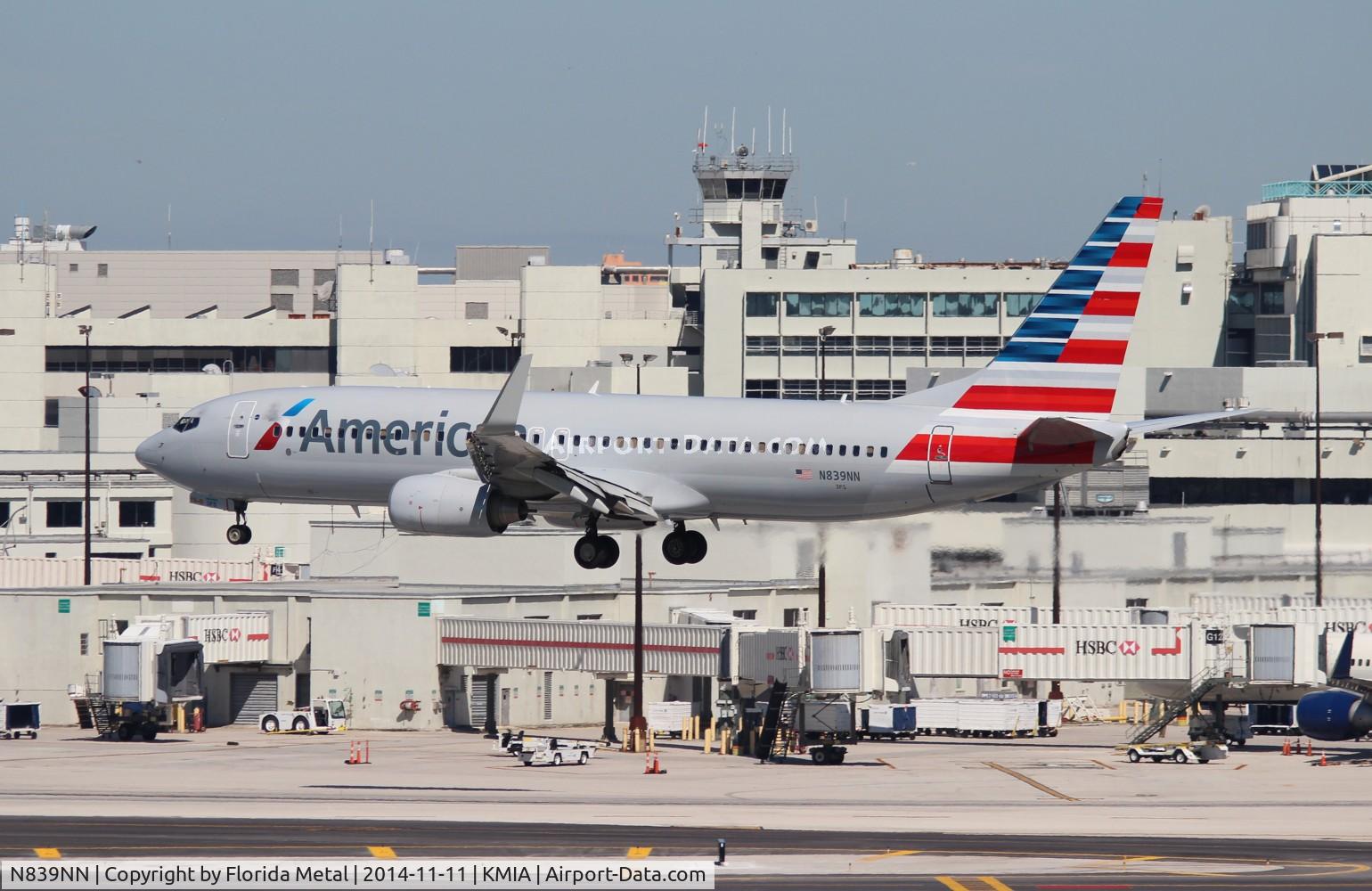N839NN, 2010 Boeing 737-823 C/N 29557, American 737-823