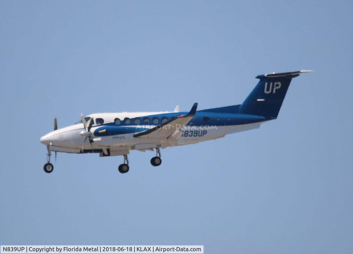 N839UP, 2015 Beechcraft B300 King Air 350i C/N FL-984, Wheels Up