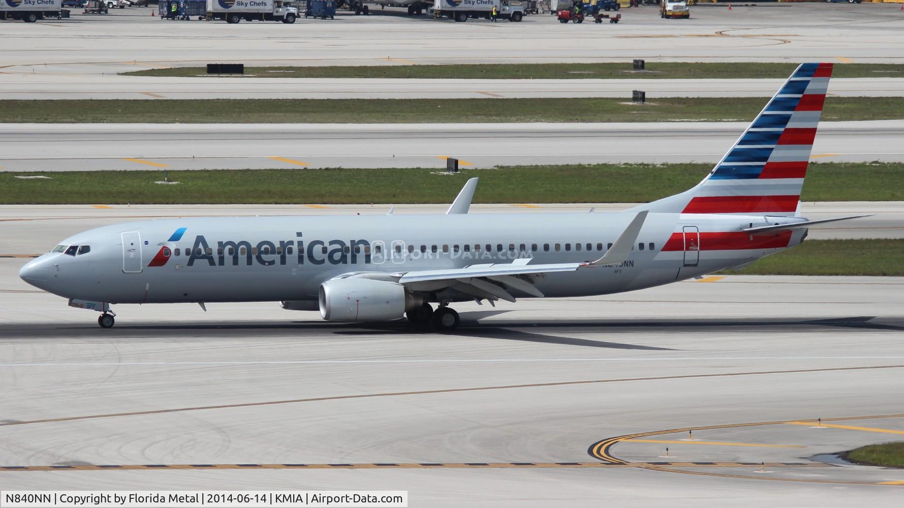 N840NN, 2010 Boeing 737-823 C/N 33518, American 737-823