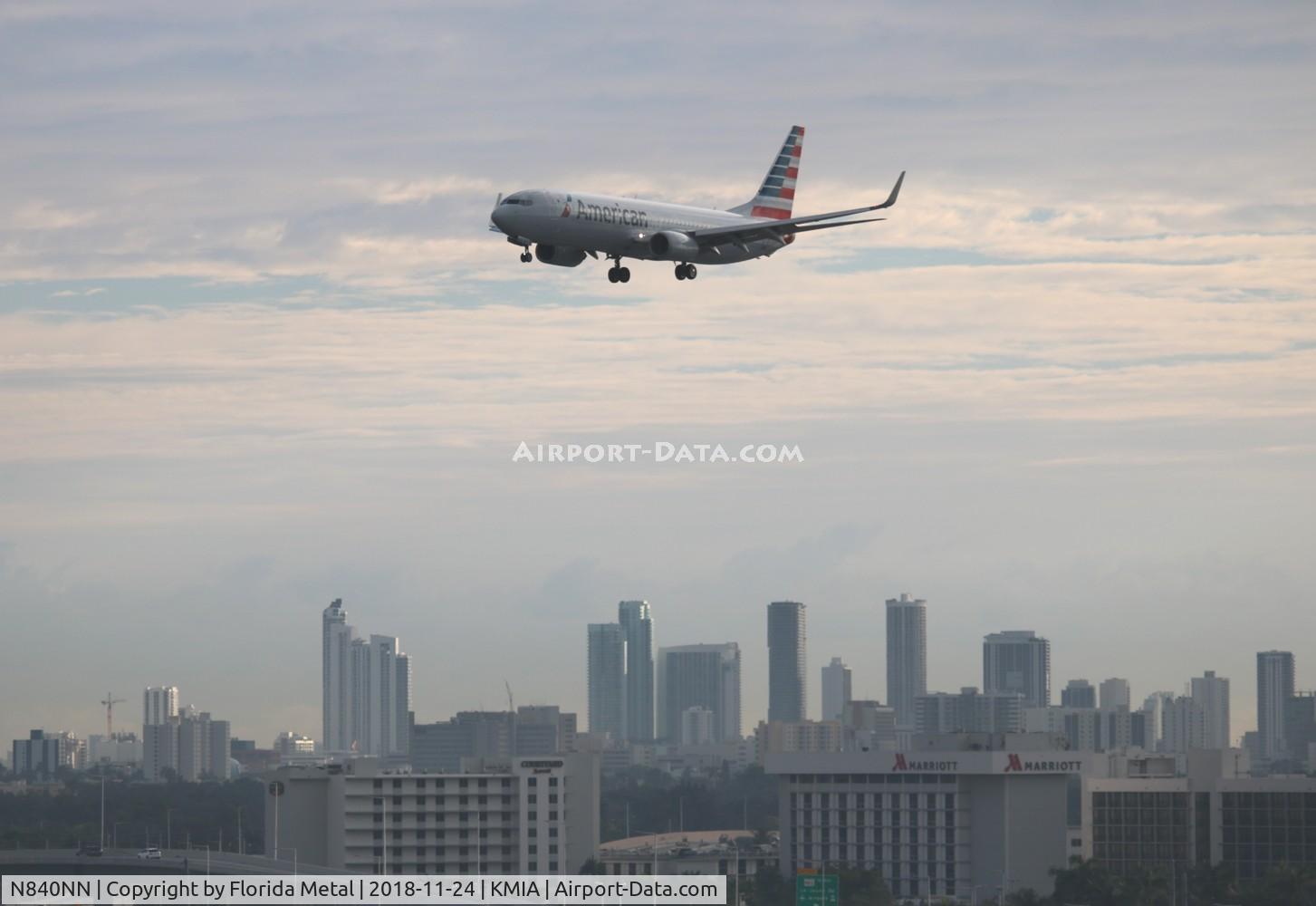N840NN, 2010 Boeing 737-823 C/N 33518, American 737-823