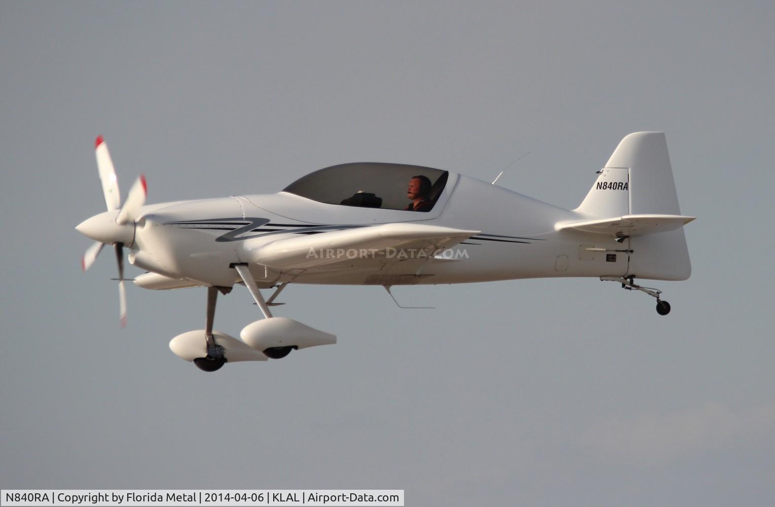 N840RA, 2012 Rud Aero RA-2 C/N 001, Rud Aero RA-2