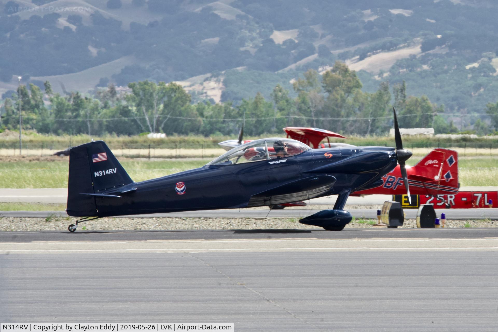 N314RV, 2007 Vans RV-4 C/N 802, Livermore Airport California 2019.