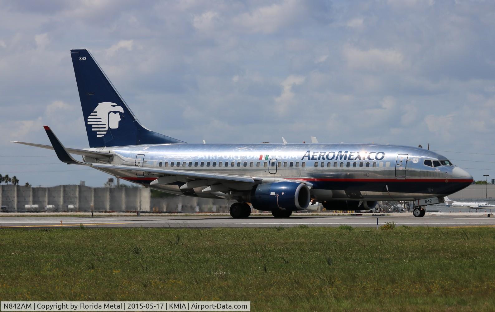 N842AM, 2005 Boeing 737-752 C/N 32842, Aeromexico
