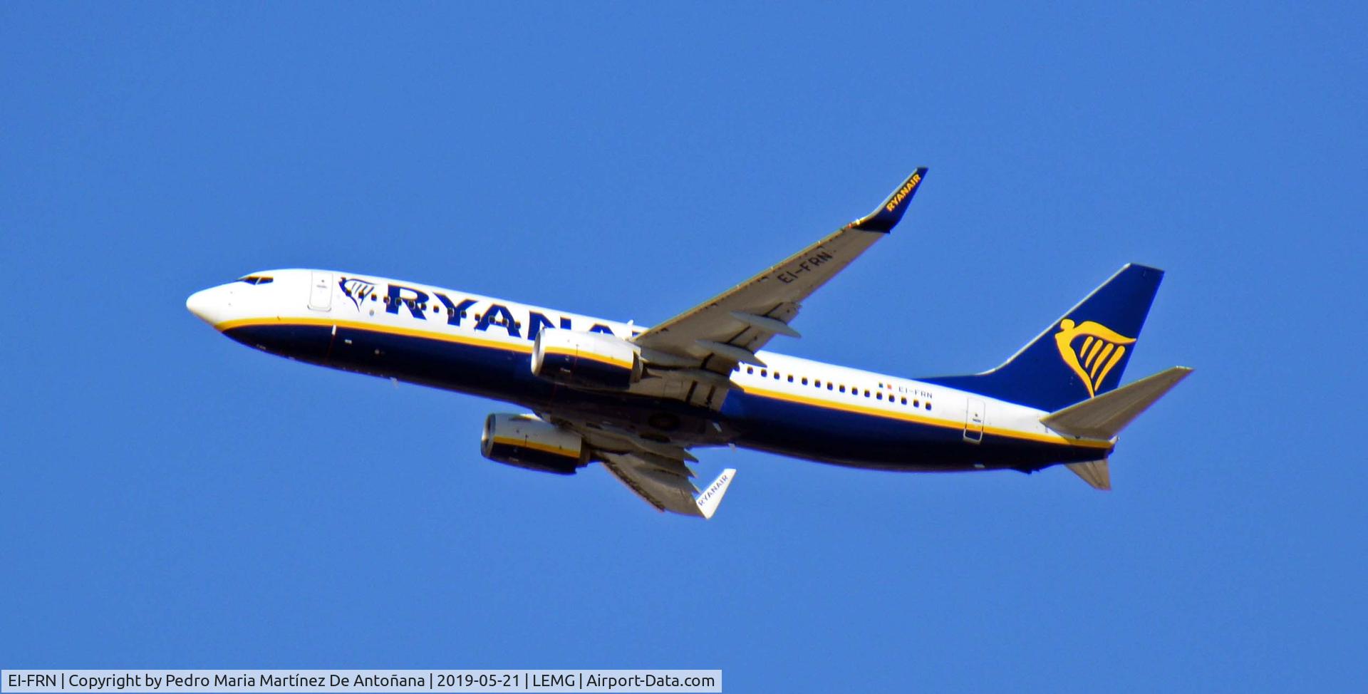 EI-FRN, 2016 Boeing 737-8AS C/N 44744, Aeropuerto de Málaga - Spain
