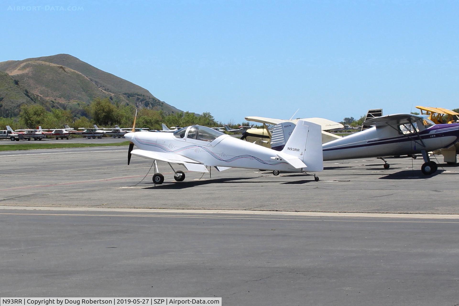 N93RR, 2018 Vans RV-9 C/N 91757, 2018 Reid VAN's RV-9, Lycoming O-320, on transient ramp