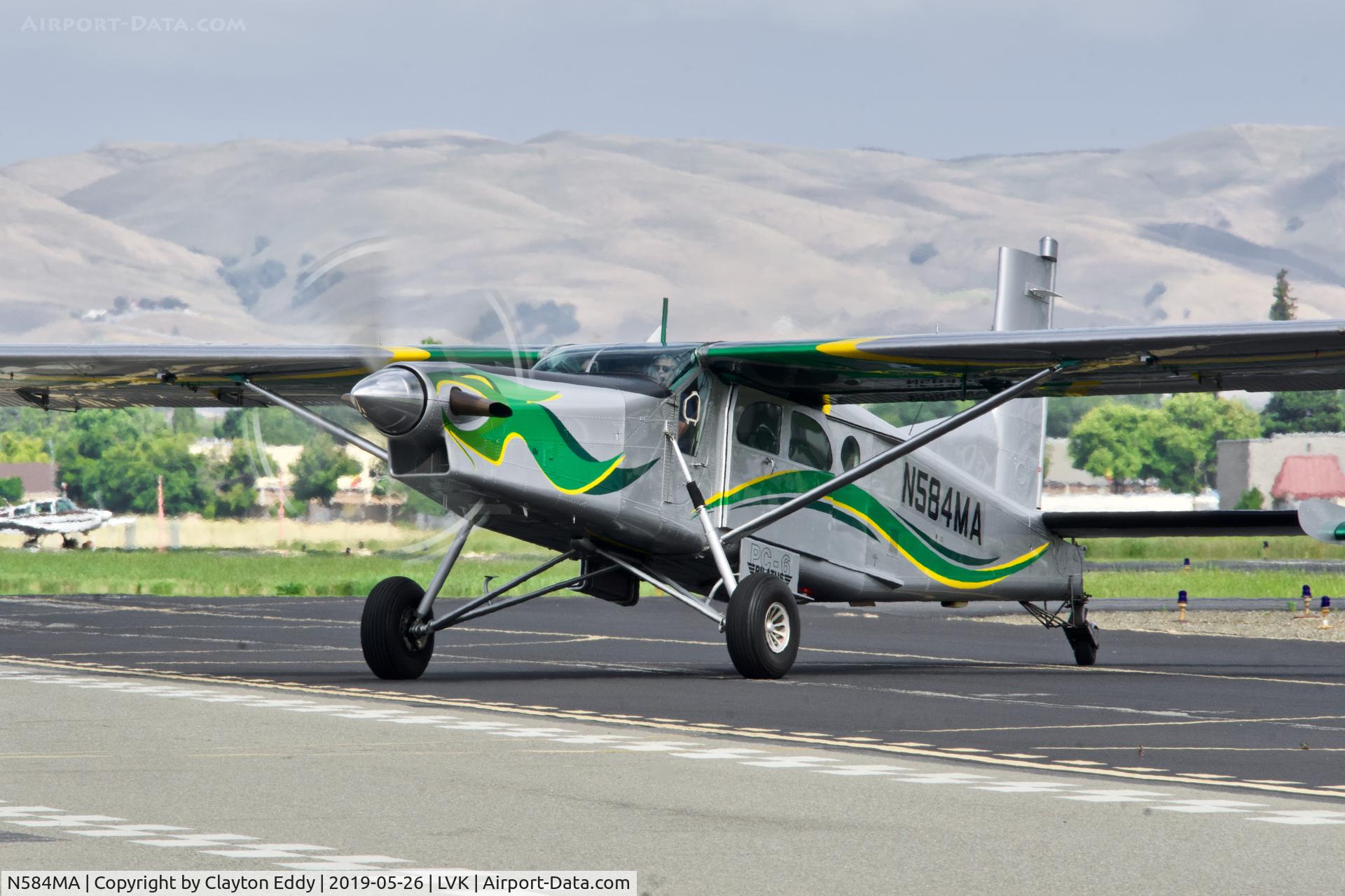 N584MA, 2011 Pilatus PC-6/B2-H4 C/N 978, Livermore Airport California 2019.