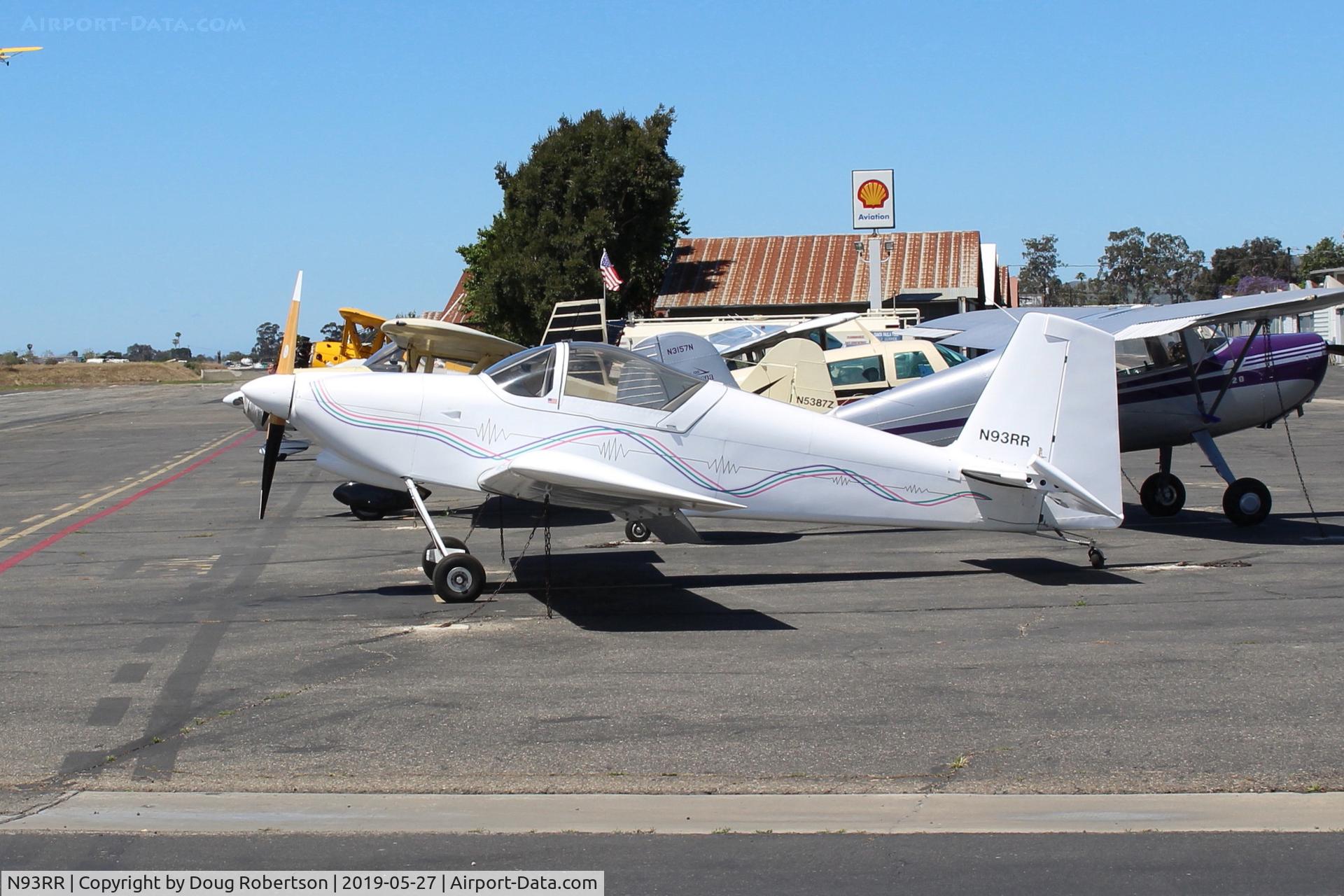 N93RR, 2018 Vans RV-9 C/N 91757, 2018 Reid VAN's RV-9, Lycoming O-320 on transient ramp