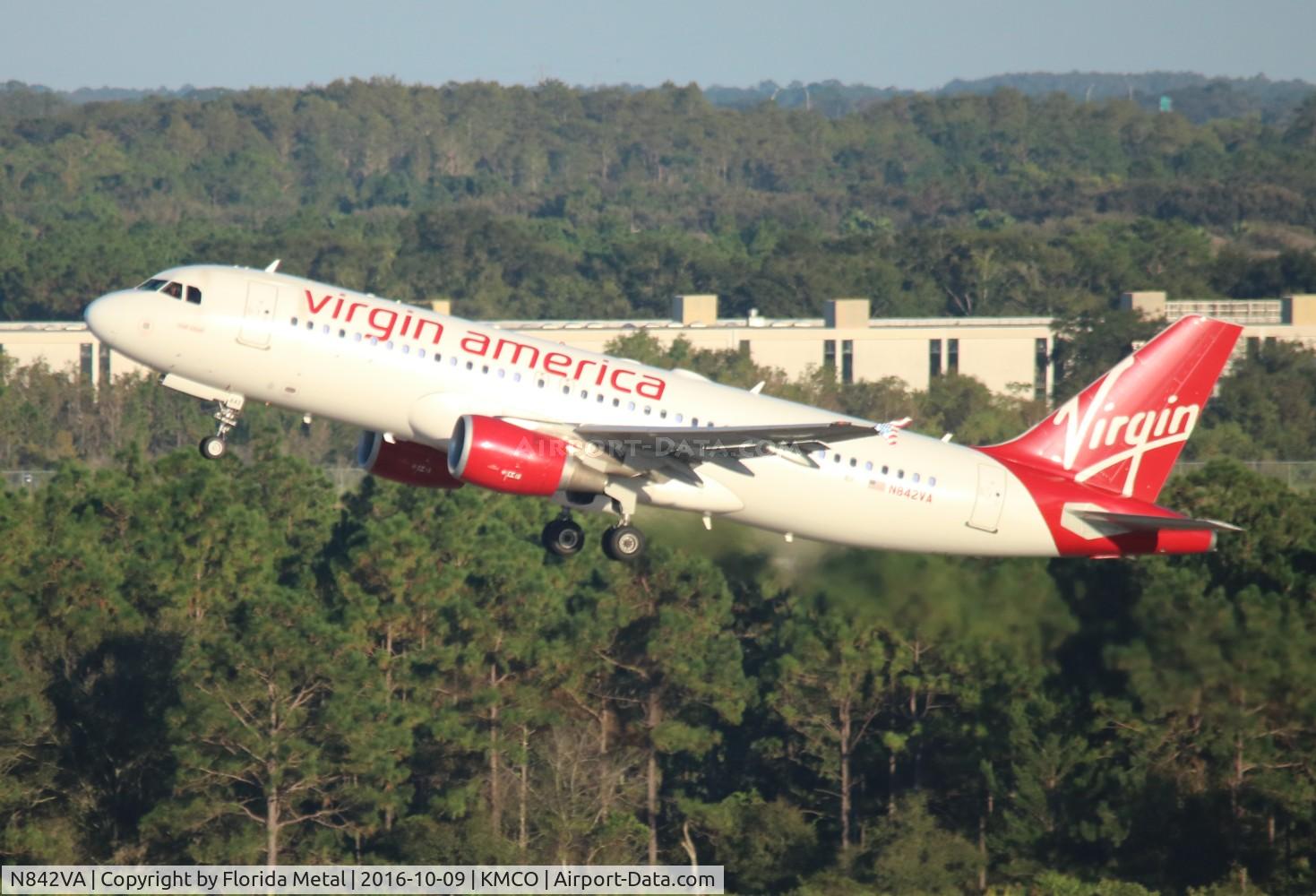 N842VA, 2011 Airbus A320-214 C/N 4805, Virgin America