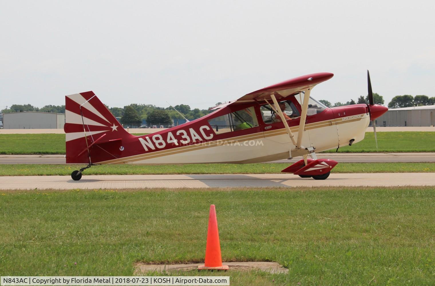 N843AC, 1999 American Champion 8KCAB Decathlon C/N 843-99, American Champion 8KCAB