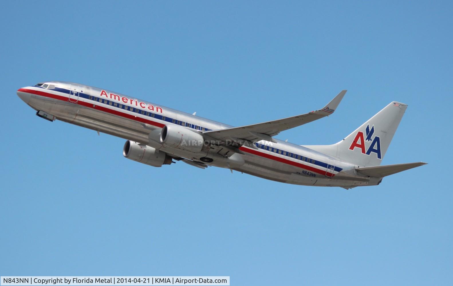 N843NN, 2010 Boeing 737-823 C/N 30906, American
