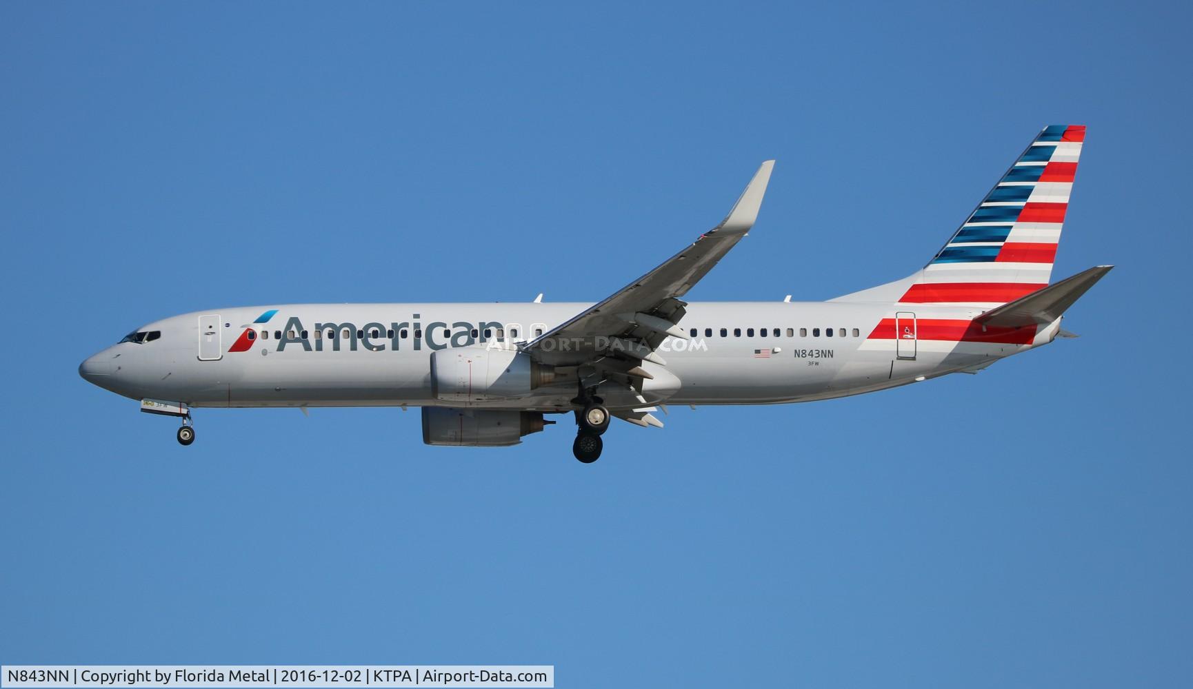 N843NN, 2010 Boeing 737-823 C/N 30906, American 737-823