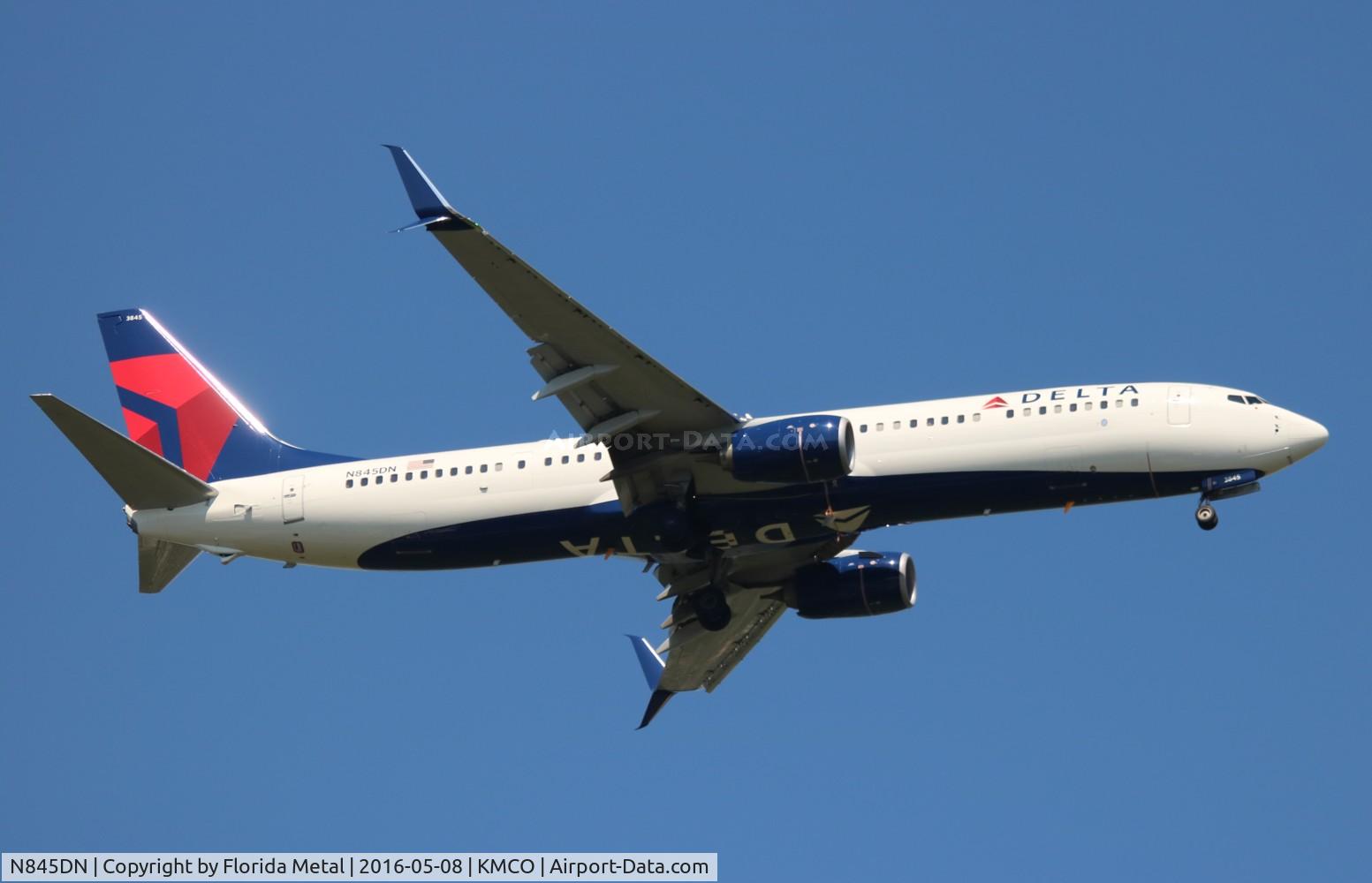 N845DN, 2015 Boeing 737-932/ER C/N 31956, Delta 737-932