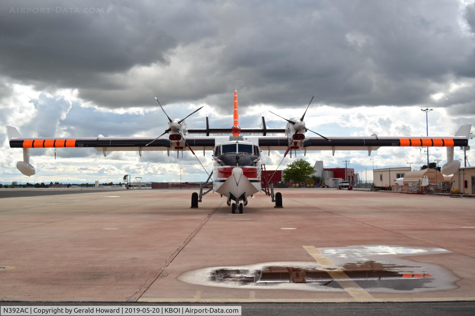 N392AC, 2014 Bombardier CL-215-6BN (CL-415) C/N 2092, Parked on the NIFC ramp.