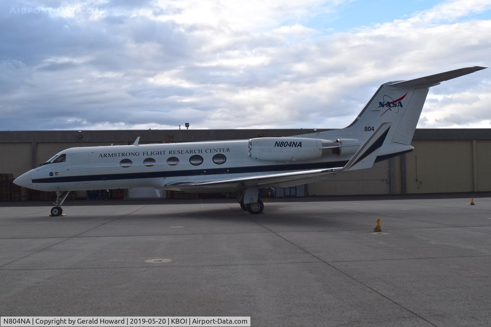 N804NA, 1982 Gulfstream American G-1159A Gulfstream III C/N 344, Parked on the NIFC ramp.