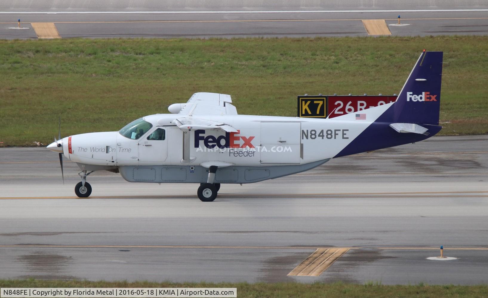 N848FE, 1989 Cessna 208B Super Cargomaster C/N 208B0158, FedEx