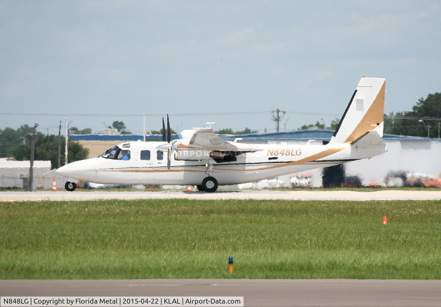 N848LG, 1980 Rockwell International 690C C/N 11641, Rockwell 690C