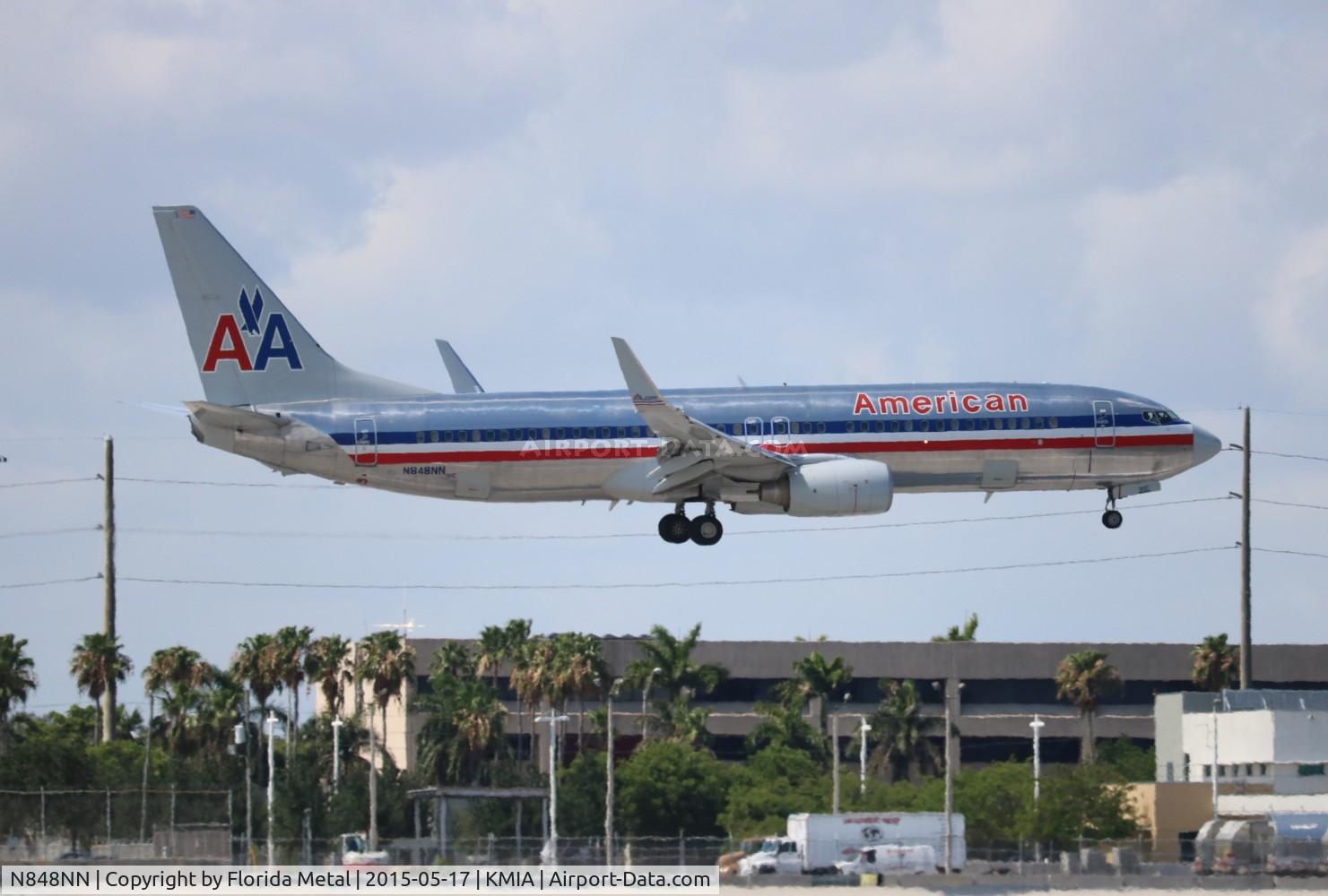 N848NN, 2010 Boeing 737-823 C/N 31103, American