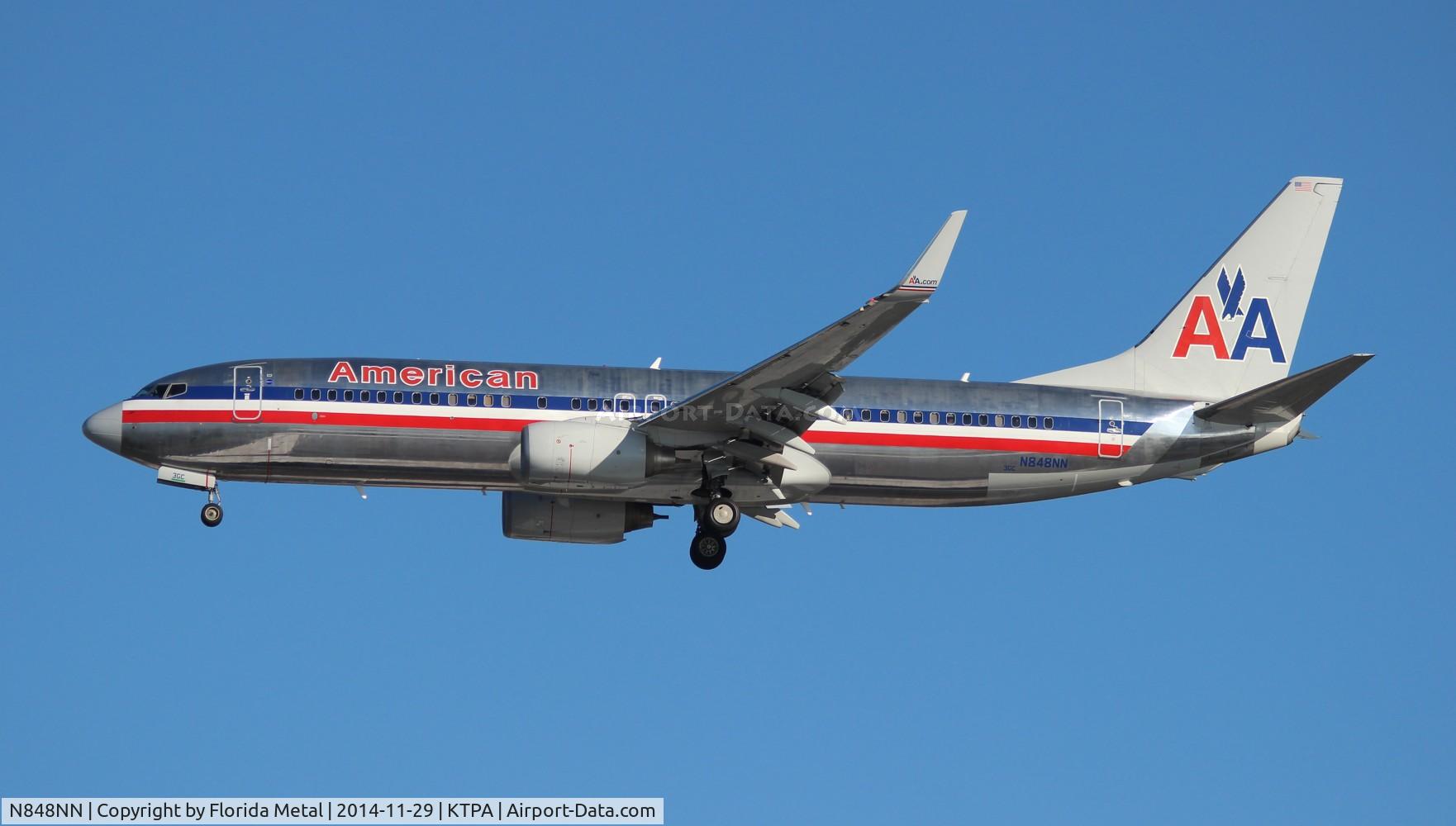 N848NN, 2010 Boeing 737-823 C/N 31103, American