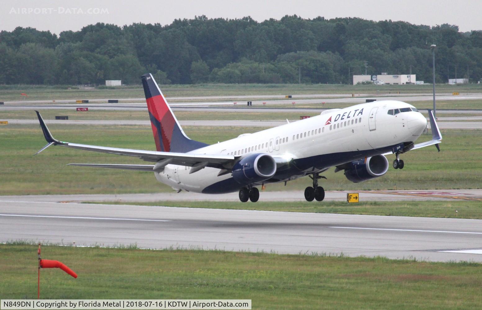 N849DN, 2015 Boeing 737-932/ER C/N 31960, Delta 737-932